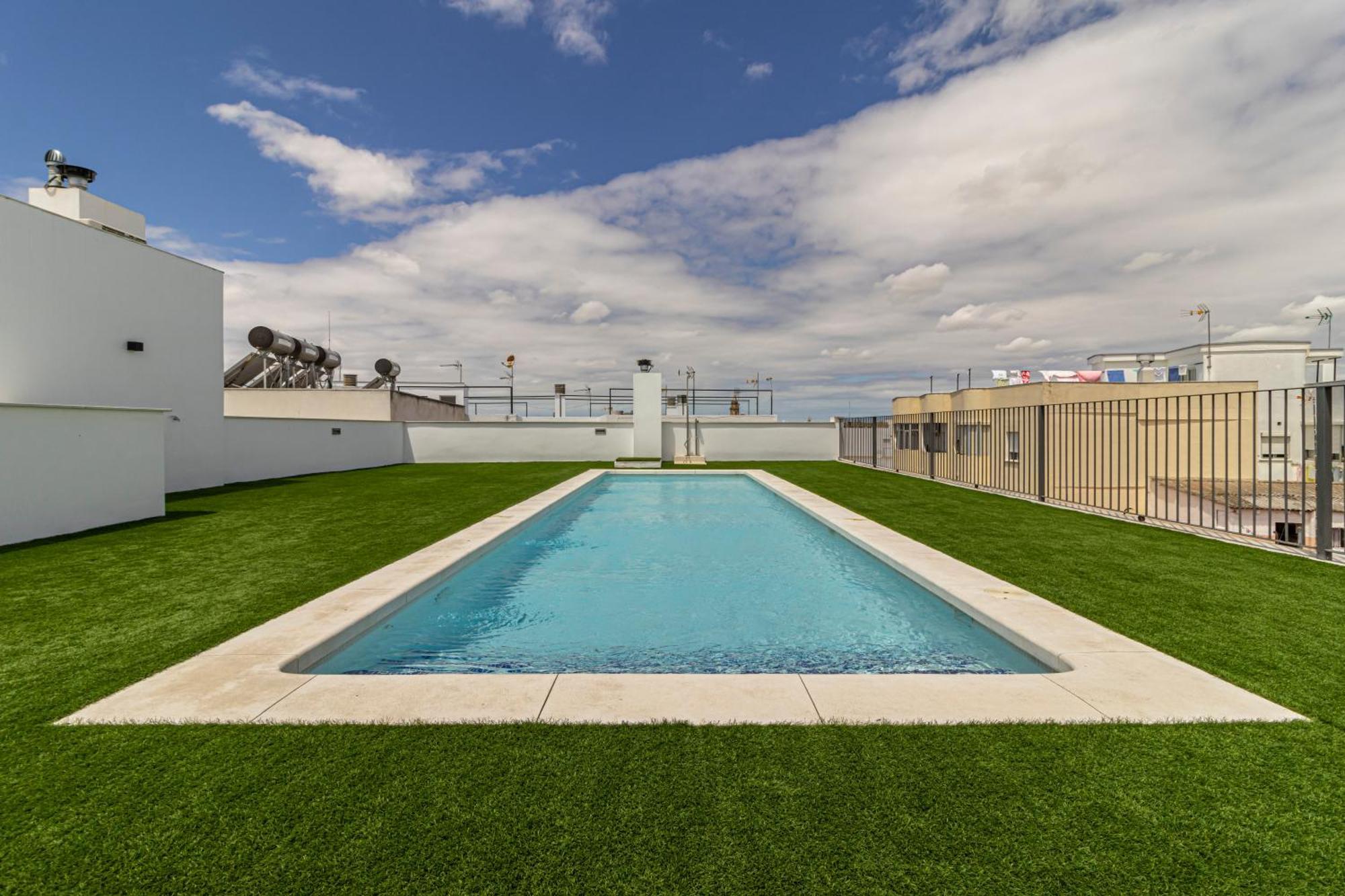 Allo Apartments San Clemente Centro 2 Habitaciones Parking Y Piscina Jerez de la Frontera Kültér fotó