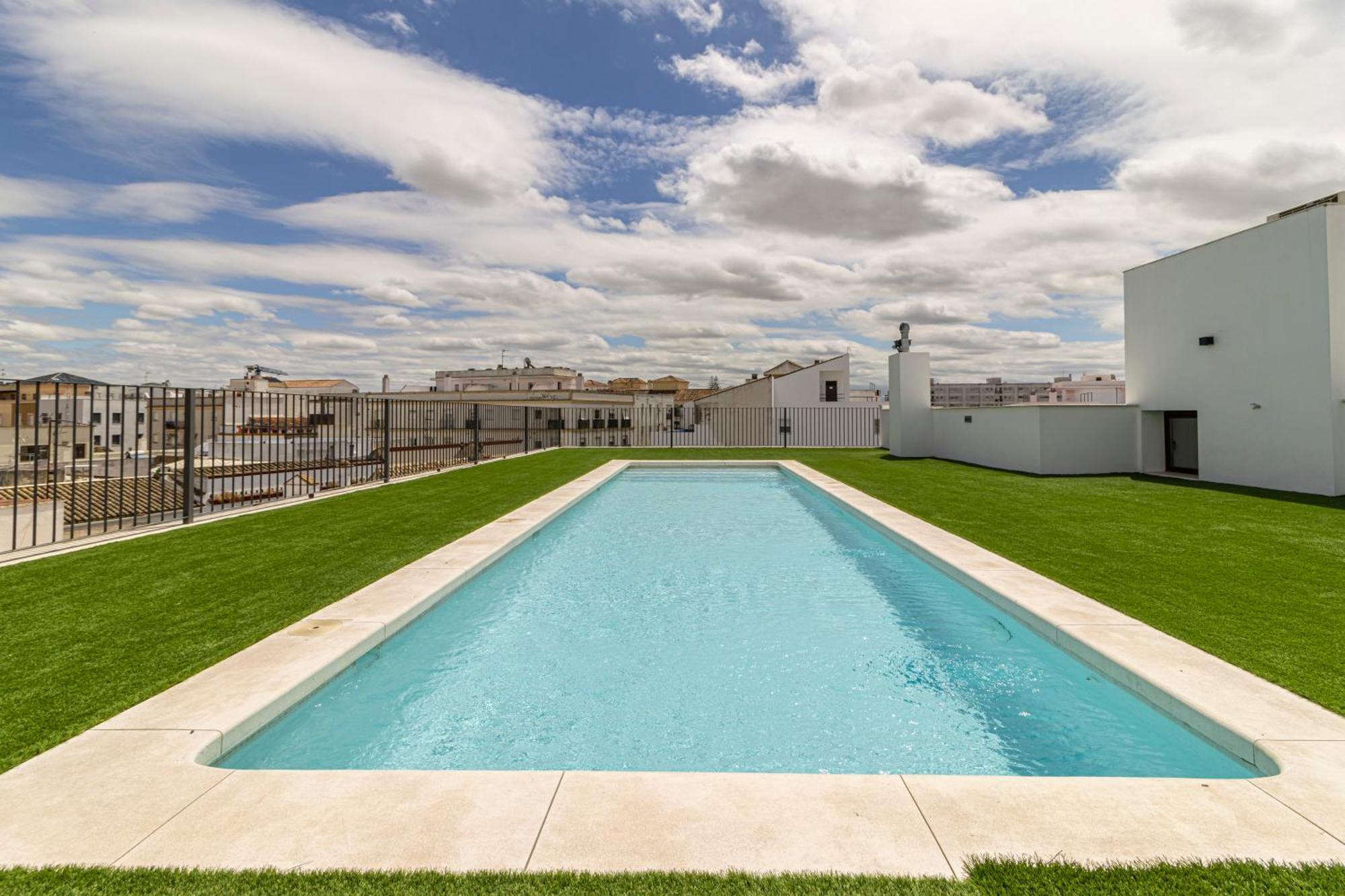 Allo Apartments San Clemente Centro 2 Habitaciones Parking Y Piscina Jerez de la Frontera Kültér fotó