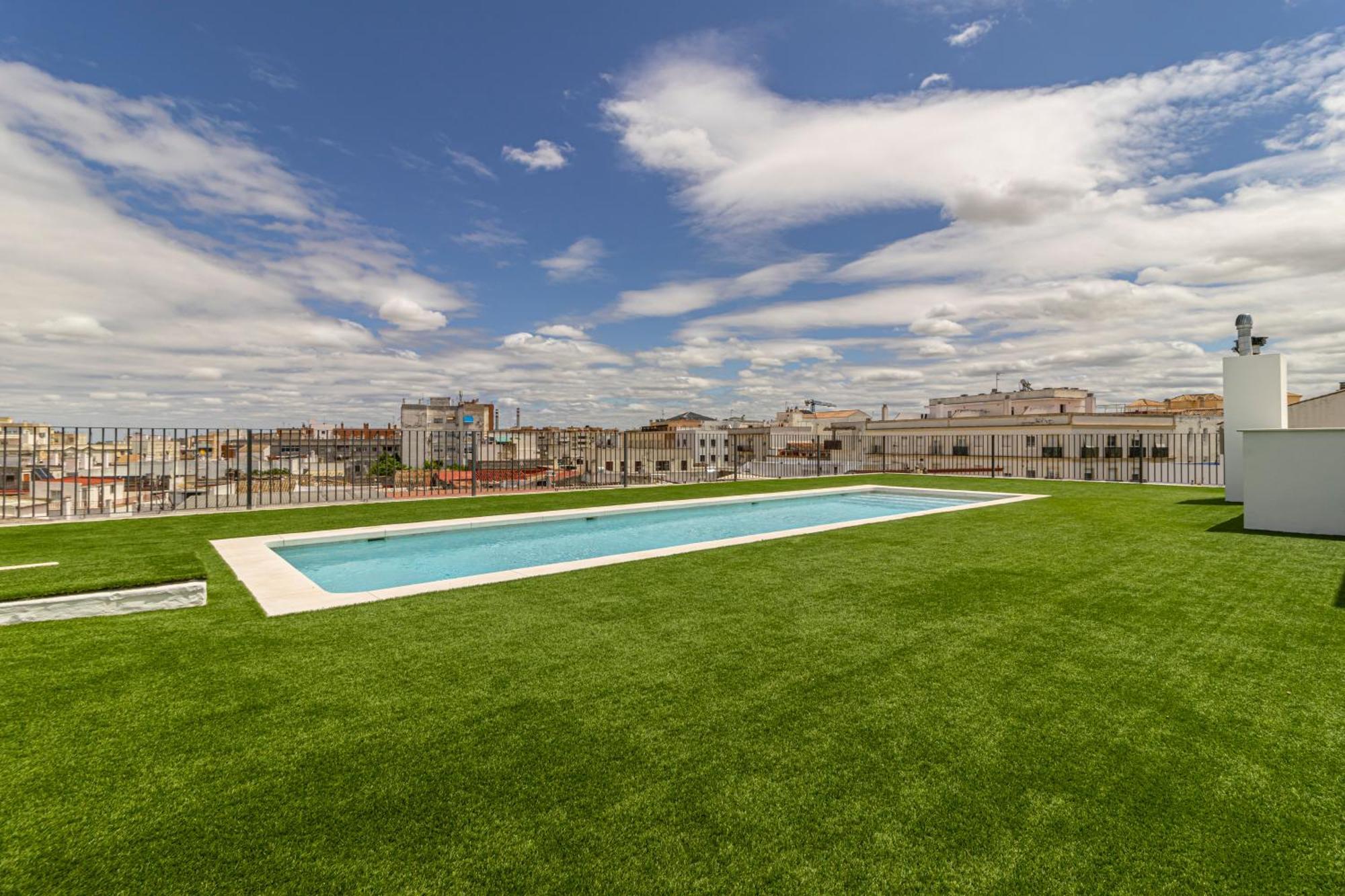 Allo Apartments San Clemente Centro 2 Habitaciones Parking Y Piscina Jerez de la Frontera Kültér fotó
