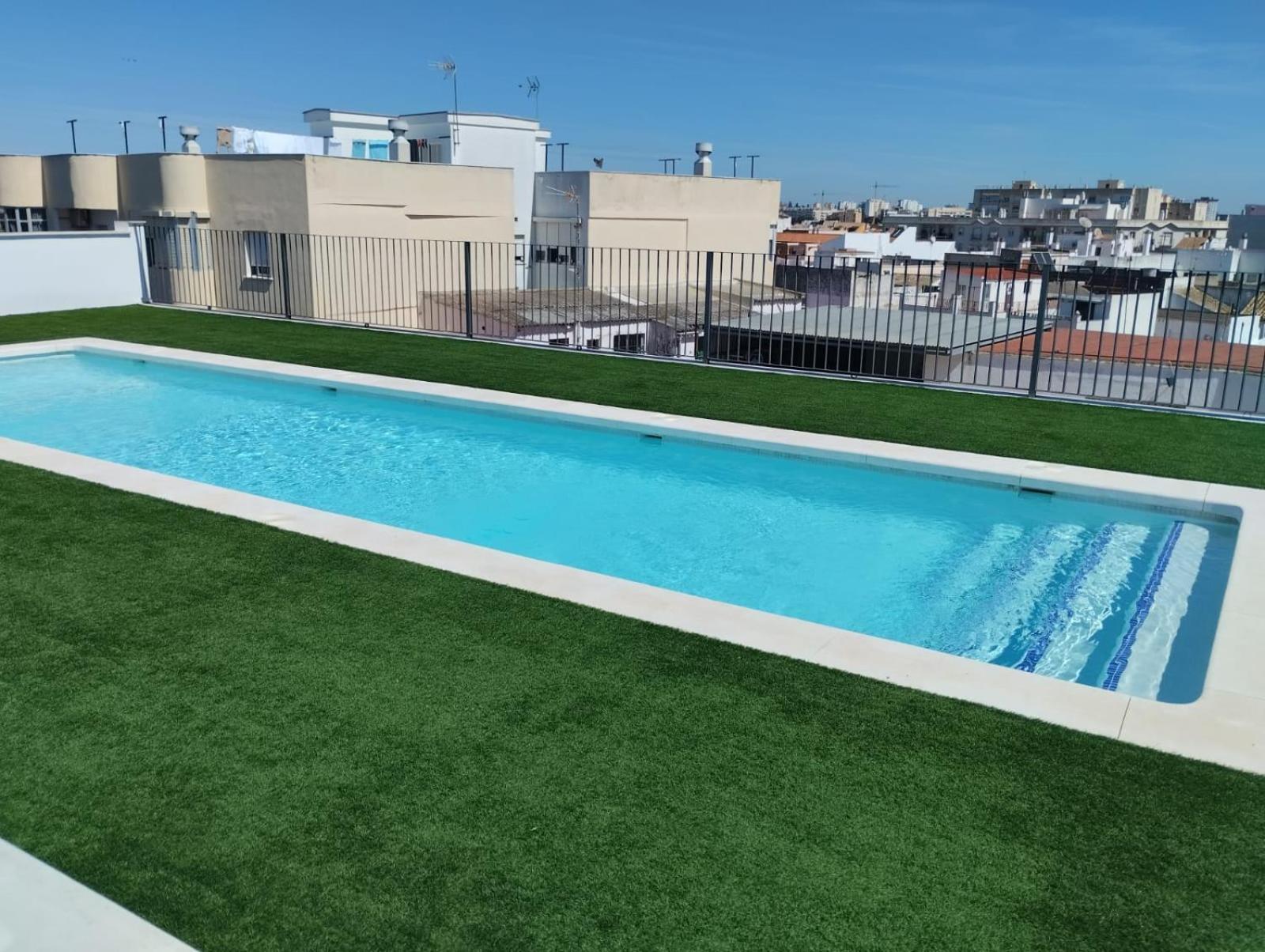Allo Apartments San Clemente Centro 2 Habitaciones Parking Y Piscina Jerez de la Frontera Kültér fotó